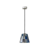 Fun Guy Curated Mouth-Blown Frosted Glass Pendan – Model A Dia 17cm x H 14.5cm  ∅ 6.7 x H 5 finish configuration