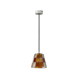 Fun Guy Curated Mouth-Blown Frosted Glass Pendan – Model A Dia 17cm x H 14.5cm  ∅ 6.7 x H 5 finish configuration #1