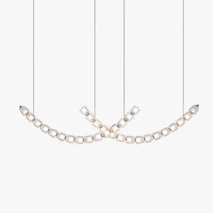 The Gabriel Curved Led Chandelier