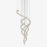 The Gabriel Spiral LED Curated K9 Bohemian Cryst – K9 Bohemian Crystal Chandelier