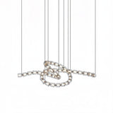 The Gabriel Twist LED Curated K9 Bohemian Crysta – illuminated warm ambiance setting #1