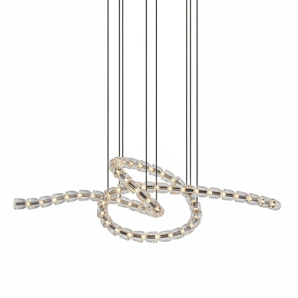 The Gabriel Twist LED Curated K9 Bohemian Crysta – architectural ceiling profile #1