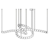 The Gabriel Twist LED Curated K9 Bohemian Crysta – architectural ceiling profile