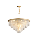 Gaia Round Curated Mouth-Blown Frosted Glass Cha – ∅ 23.6 x H 25.6 finish configuration