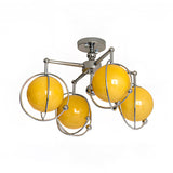 Galaxy Spin Curated Mouth-Blown Frosted Glass Fl – Dia 54cm x H 40cm  ∅ 21.2 x H 15.7 finish configuration