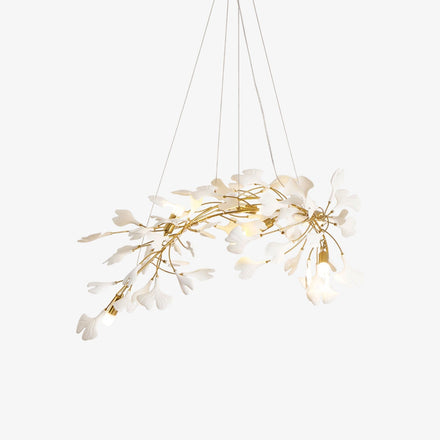 Modern Gingko Chandelier