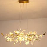 Gingko Curated Hand-Thrown Ceramic Chandelier – structural canopy joint detail