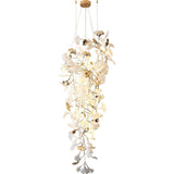 Gingko Ojo Curated Hand-Thrown Ceramic Chandelie – dimensional scale reference