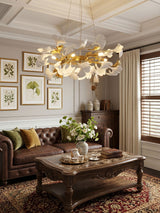 Gingko Ring Chandelier – Ambient Illumination in Luxury Interior Setting View 5