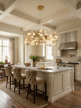 Gingko Ring Chandelier – Ambient Illumination in Luxury Interior Setting View 6