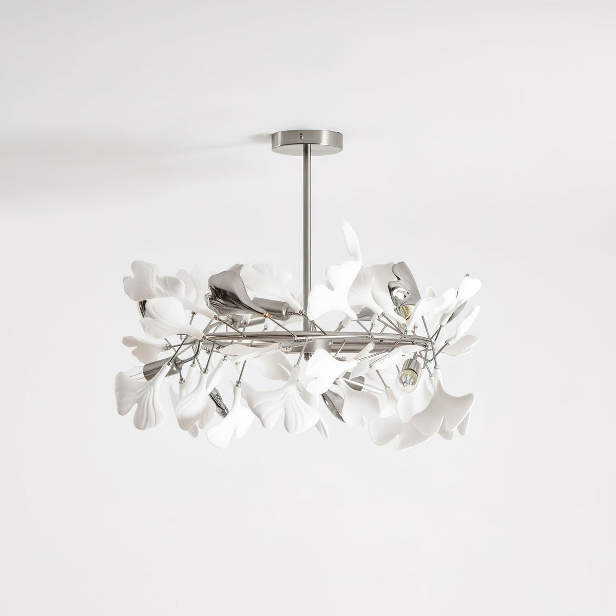Gingko Rotating Flush Mount – Ambient Illumination in Luxury Interior Setting View 18