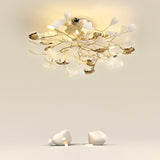 Gingko Rotating Flush Mount – Ambient Illumination in Luxury Interior Setting View 9