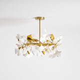 Gingko Rotating Flush Mount – Ambient Illumination in Luxury Interior Setting View 16