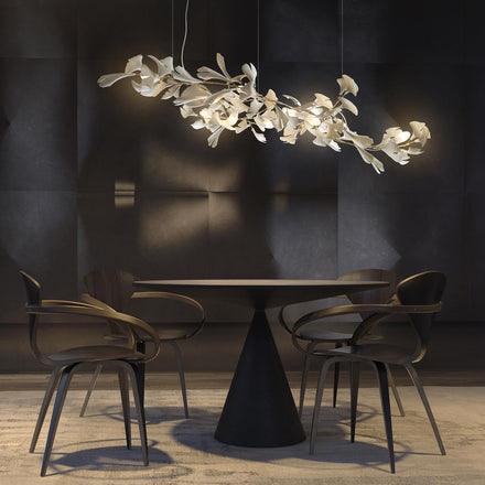 Modern Gingko Chandelier