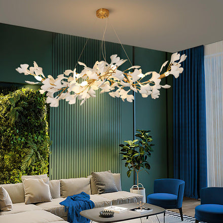 Modern Gingko Chandelier