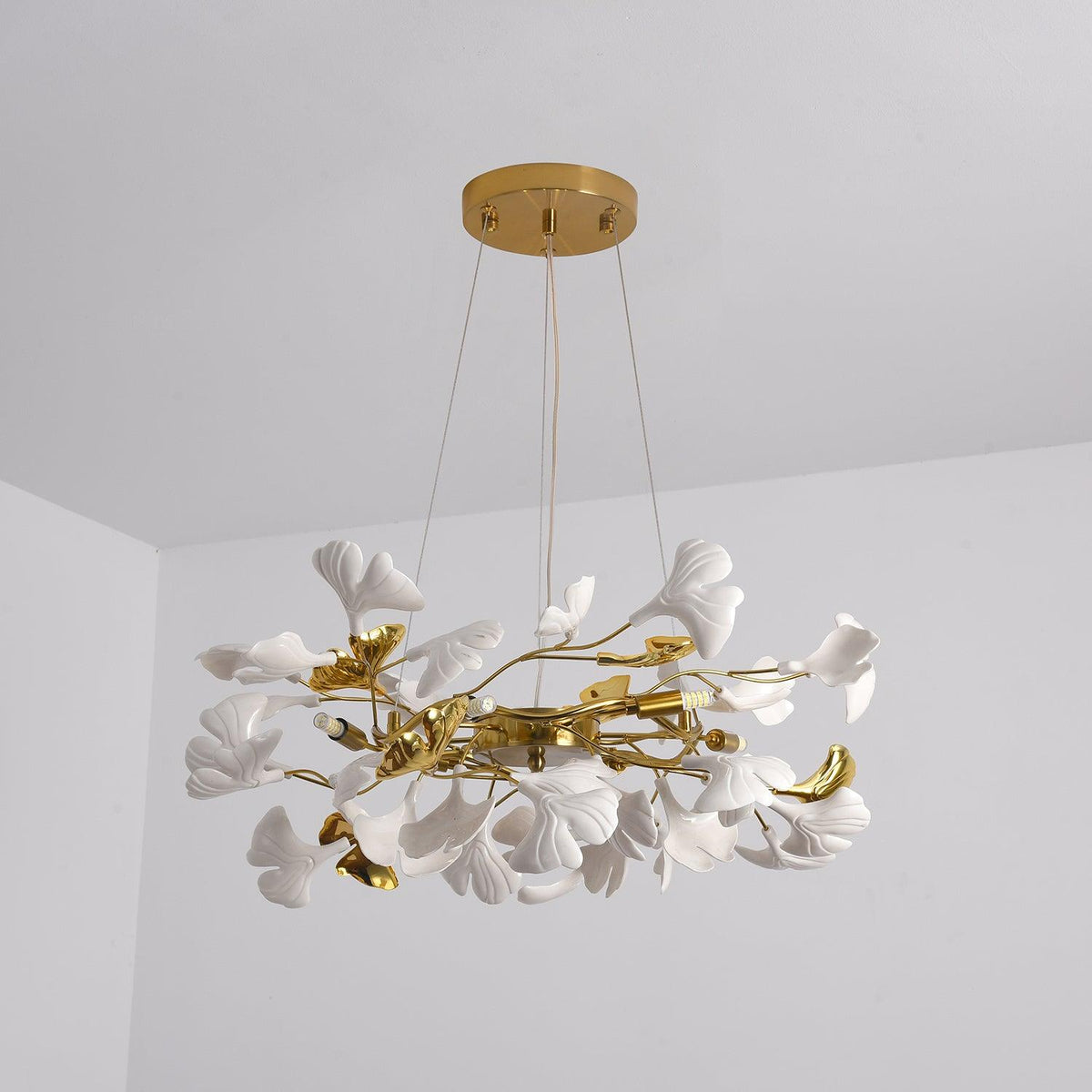 Gingko Ring Chandelier – Ambient Illumination in Luxury Interior Setting View 16