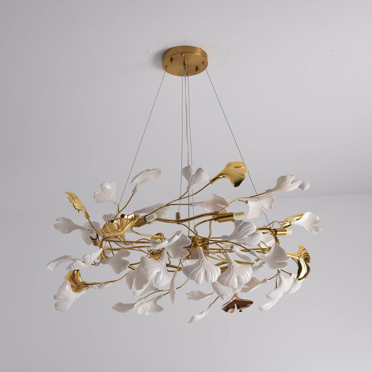 Gingko Ring Chandelier – Ambient Illumination in Luxury Interior Setting View 17