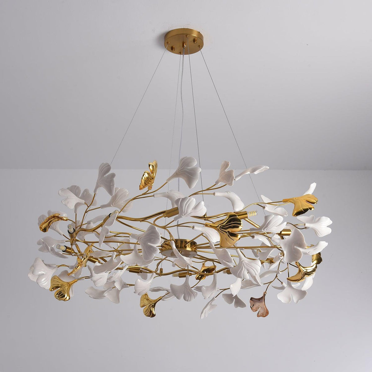 Gingko Ring Chandelier – Ambient Illumination in Luxury Interior Setting View 18