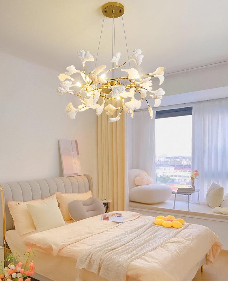 Gingko Ring Chandelier – Ambient Illumination in Luxury Interior Setting View 9
