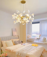 Gingko Ring Chandelier – Ambient Illumination in Luxury Interior Setting View 9