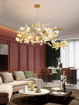 Gingko Ring Chandelier – Ambient Illumination in Luxury Interior Setting View 10