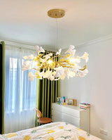 Gingko Ring Chandelier – Ambient Illumination in Luxury Interior Setting View 12