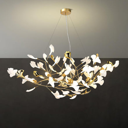 Modern Gingko Chandelier