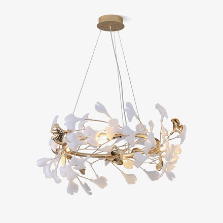 Modern Gingko Chandelier