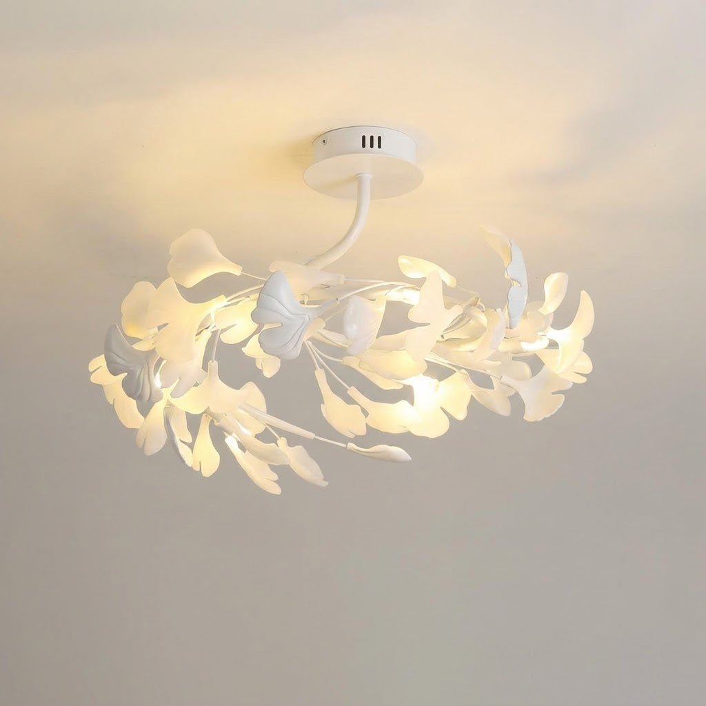 Gingko Rotating Flush Mount – Ambient Illumination in Luxury Interior Setting View 20