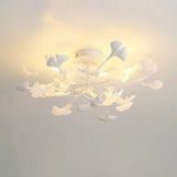 Gingko Rotating Flush Mount – Ambient Illumination in Luxury Interior Setting View 23