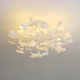 Gingko Rotating Flush Mount – Ambient Illumination in Luxury Interior Setting View 25