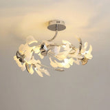 Gingko Rotating Flush Mount – Ambient Illumination in Luxury Interior Setting View 21