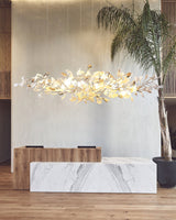 Ginkgo Cloud Chandelier – Ambient Illumination in Luxury Interior Setting View 11