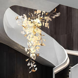 Ginkgo Vine Chandelier – Ambient Illumination in Luxury Interior Setting View 8