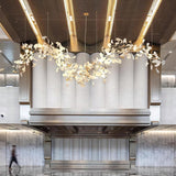 Ginkgo Vine Chandelier – Ambient Illumination in Luxury Interior Setting View 7