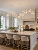 Ginkgo Vine Chandelier – Ambient Illumination in Luxury Interior Setting View 4