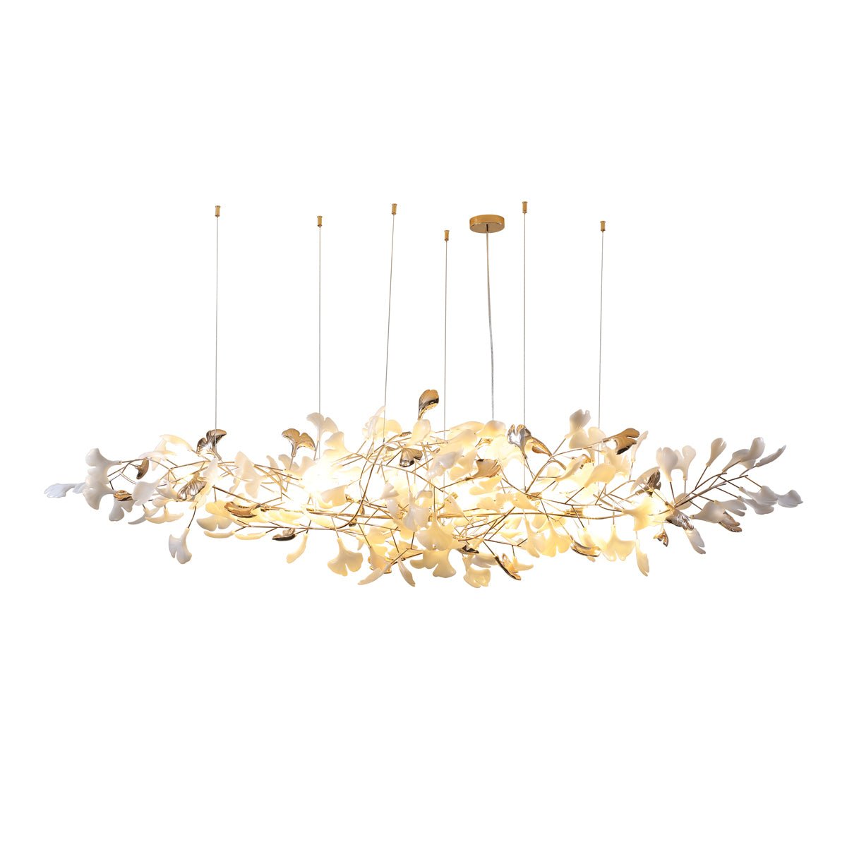 Ginkgo Cloud Chandelier – Ambient Illumination in Luxury Interior Setting View 16