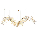 Ginkgo Vine Chandelier – Ambient Illumination in Luxury Interior Setting View 19
