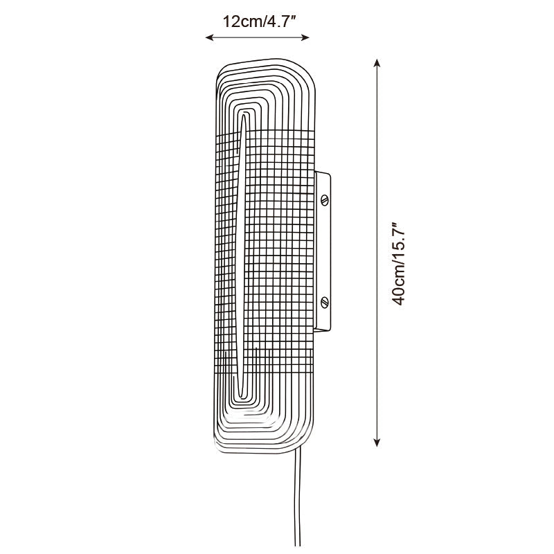 Glacium Plug-in Cast Glass Sconce – illuminated warm ambiance setting
