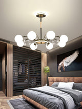 Glamorous Glass Raindrop Chandeliers Curated Mou – dimensional scale reference