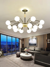 Glamorous Glass Raindrop Chandeliers Curated Mou – handcrafted surface texture