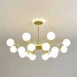 Glamorous Glass Raindrop Chandeliers Curated Mou – 12 Heads: ∅ 39.4 x H 19.7  Dia 100cm x H finish configuration #1