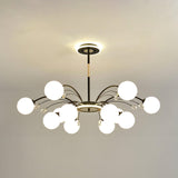 Glamorous Glass Raindrop Chandeliers Curated Mou – 10 Heads: ∅ 39.4 x H 19.7  Dia 100cm x H finish configuration #1