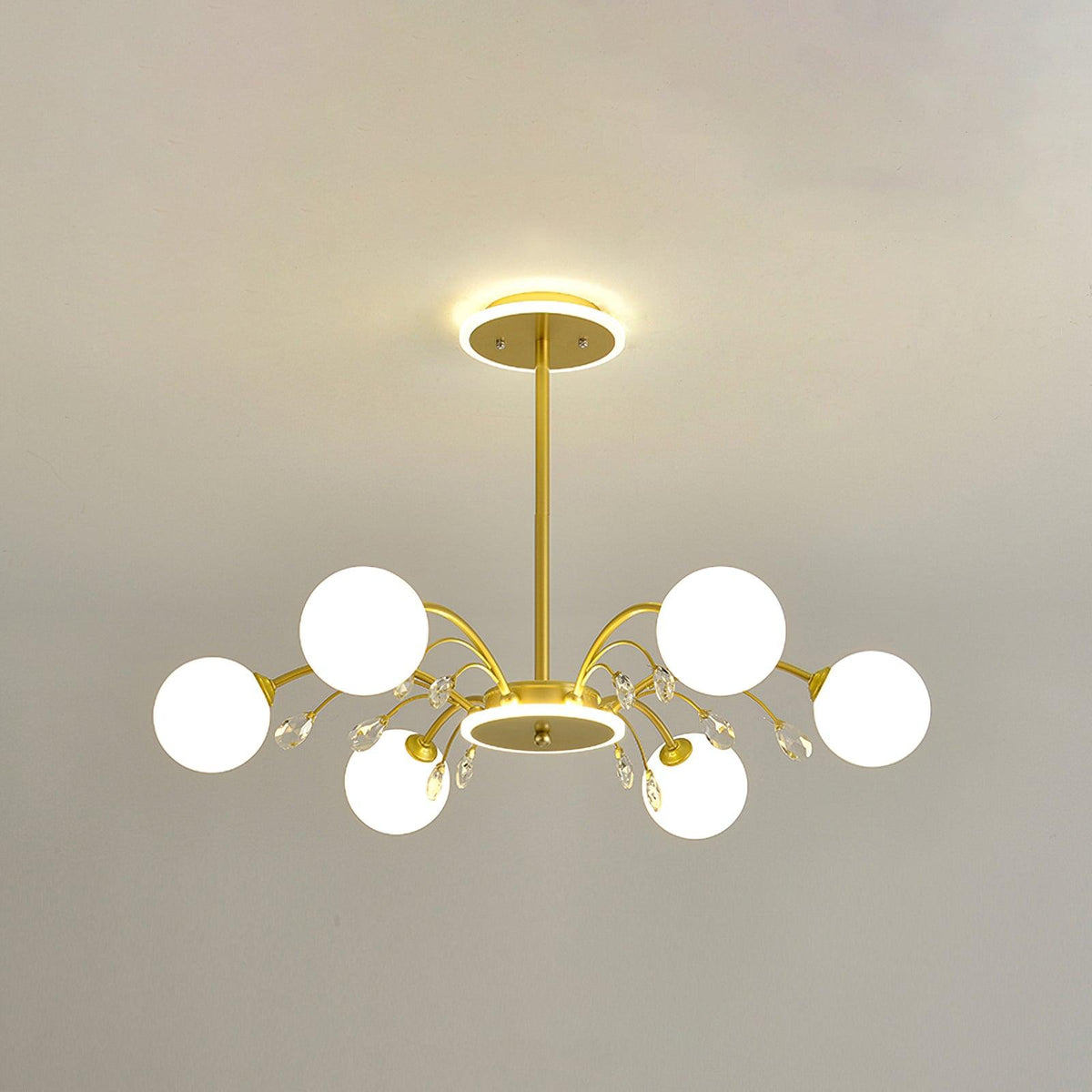 Glamorous Glass Raindrop Chandeliers Curated Mou – 10 Heads: ∅ 39.4 x H 19.7  Dia 100cm x H finish configuration