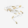 Pluma Sculptural Feather Chandelier