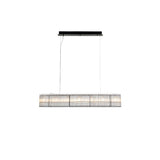 Glass Tube Ring Chandelier – Ambient Illumination in Luxury Interior Setting View 17