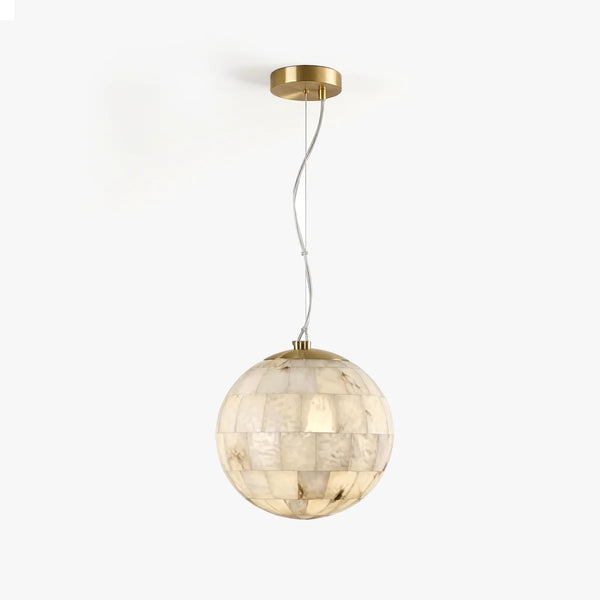 Globus Alabaster Pendant Light