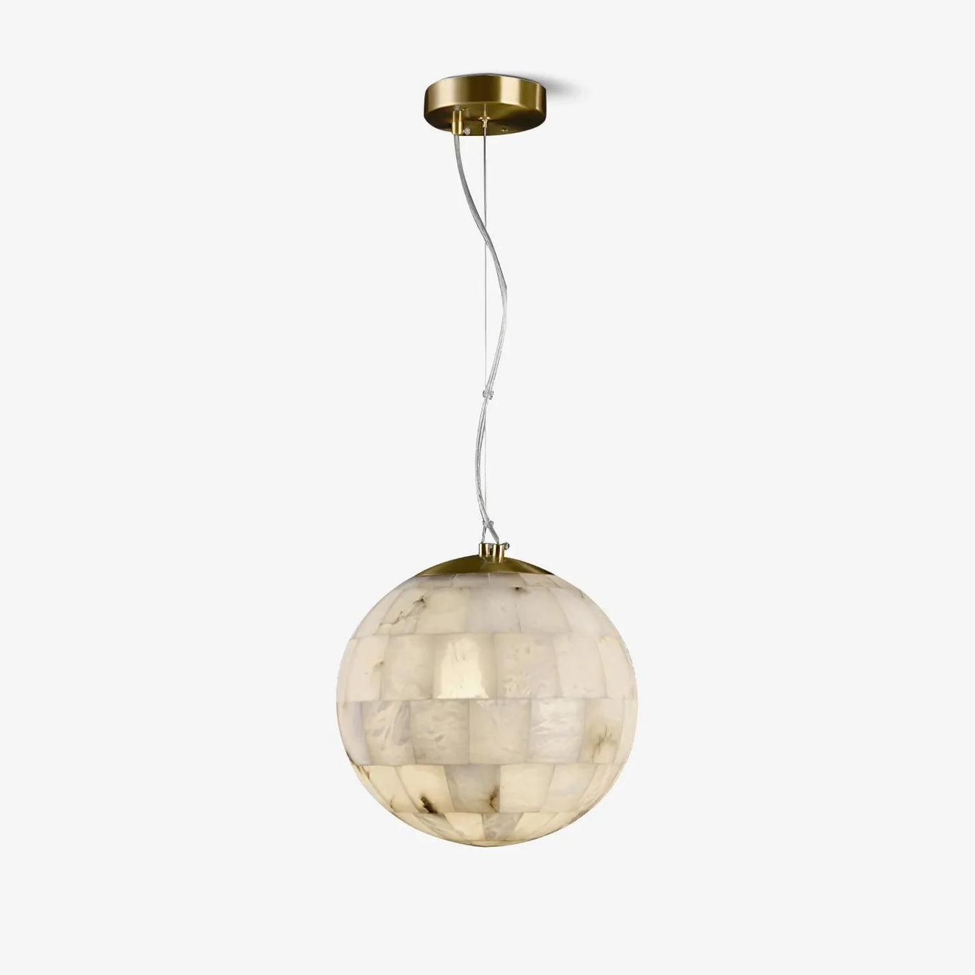 Spanish Alabaster Pendant Light View 13 | Globus Alabaster Pendant Light | JINSHE | JINSHE
