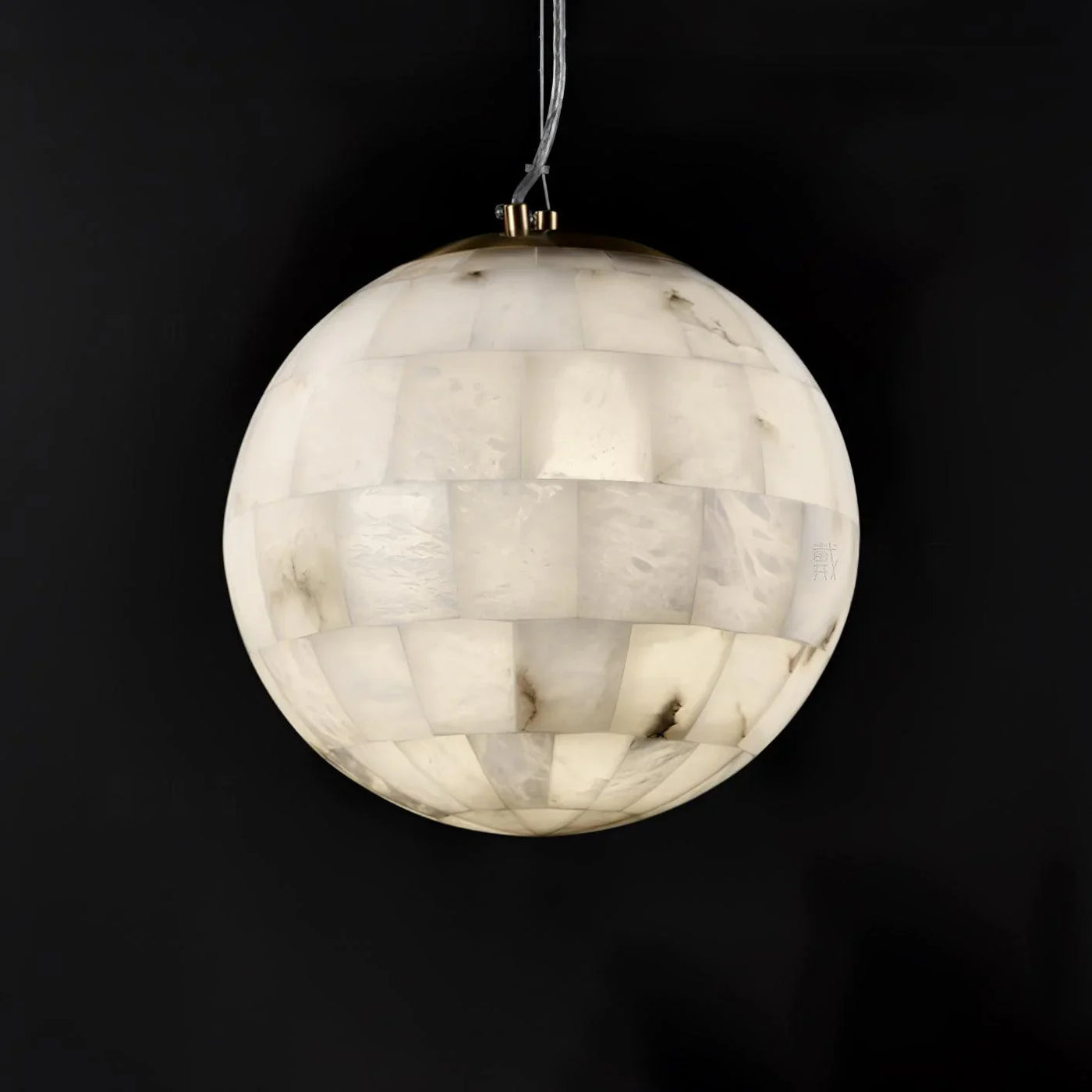 Spanish Alabaster Pendant Light View 9 | Globus Alabaster Pendant Light | JINSHE | JINSHE