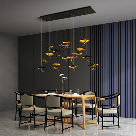 Brass Aviary Chandelier